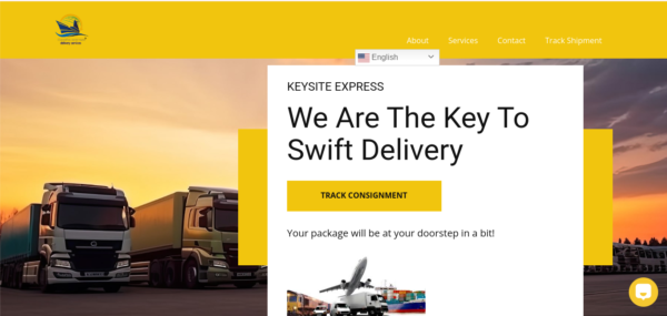 kst Shipping company website for sale